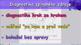 Diagnostika spínaného zdroje | Bohužel bez opravy