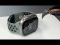 Apple Watch Ultra 3 + Accessories (Khaki Nike Sport Band) Unboxing and Review - Aesthetic ASMR