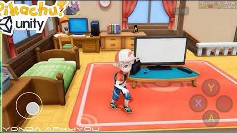 Gameplay of pokemon lets go unity