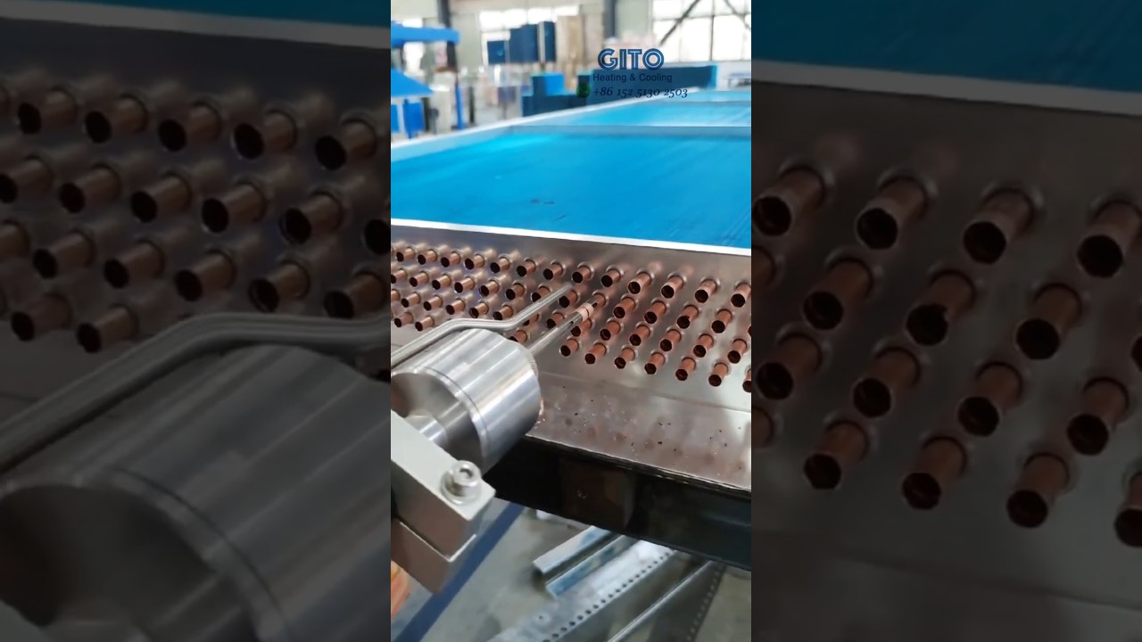 Copper Coil Tube Expansion for Heat Exchanger