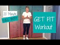 Get Fit At Home! Low Impact Full Body Workout Routine, Perfect For Women Over 50!! #dailyexercise