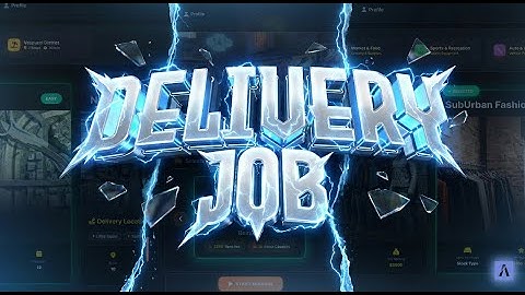 Fivem Delivery Job [QBCore]