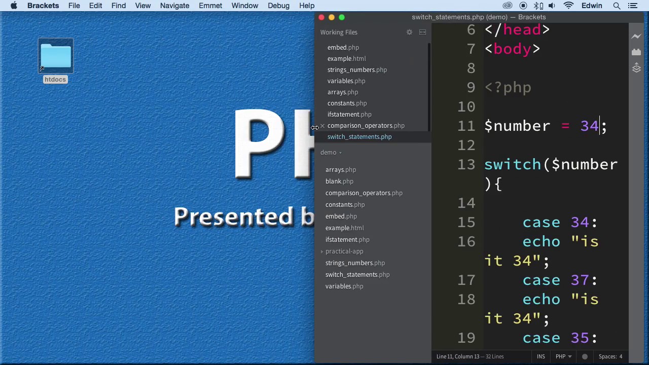 Php Control 003 Switch Statements in PHP - YouTube