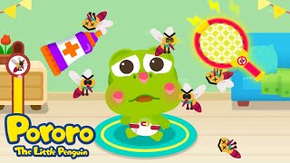 No No, Mosquito with Crong | Taking Care of Little Baby✨ | Pororo Kids Game & Puzzle