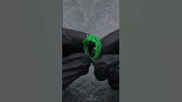 3d Printed Branch Style Ring: Moore