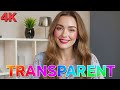 Transparent Mesh Lingerie Haul 2025 | 4K See Through Outfits "