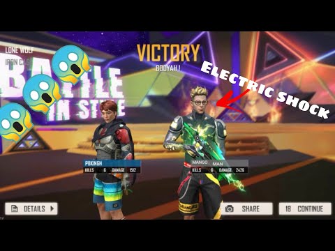 🤯MIND BLOWING DIAMOND ROYAL FREE FIRE ELECTRIC SHOCK BUNDEL PLAYER IN LONE WOLF