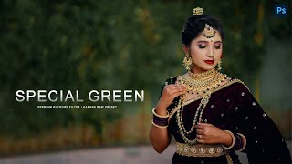 Cinematic Green Photoshop Presets - Color Grading Tutorial screenshot 5