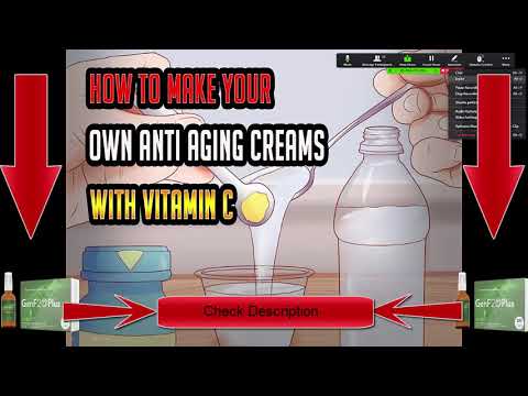 How to Make Your Own Anti Aging Creams with Vitamin C