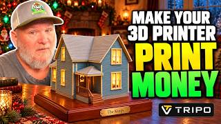 Your Next Home Business Starts with a Photo (Tripo 3D + 3D Printing)