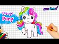 Cómo dibujar un PONY | Dibujos paso a paso