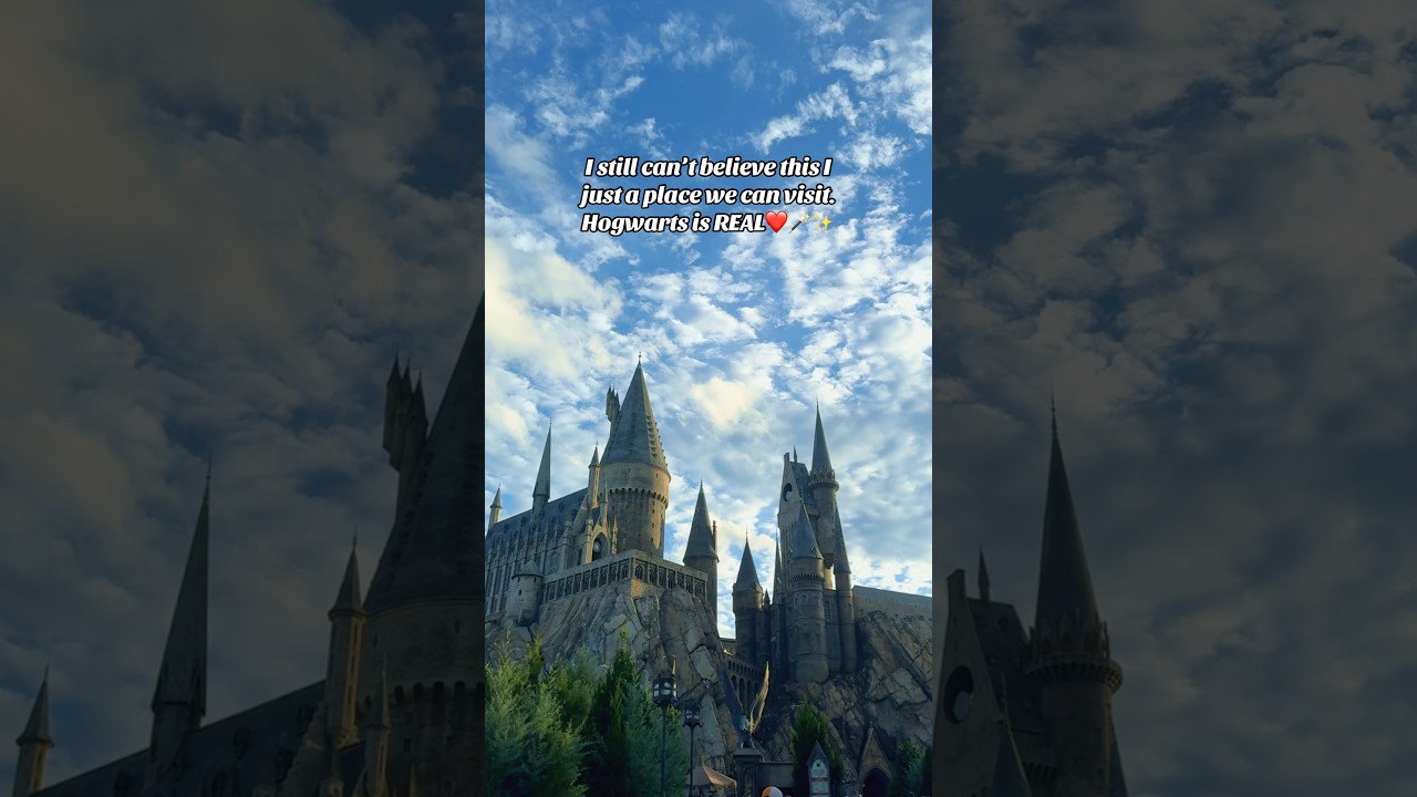 Посещение Хогвартса в Universal Orlando — это нечто потрясающее🤩❤️✨ 