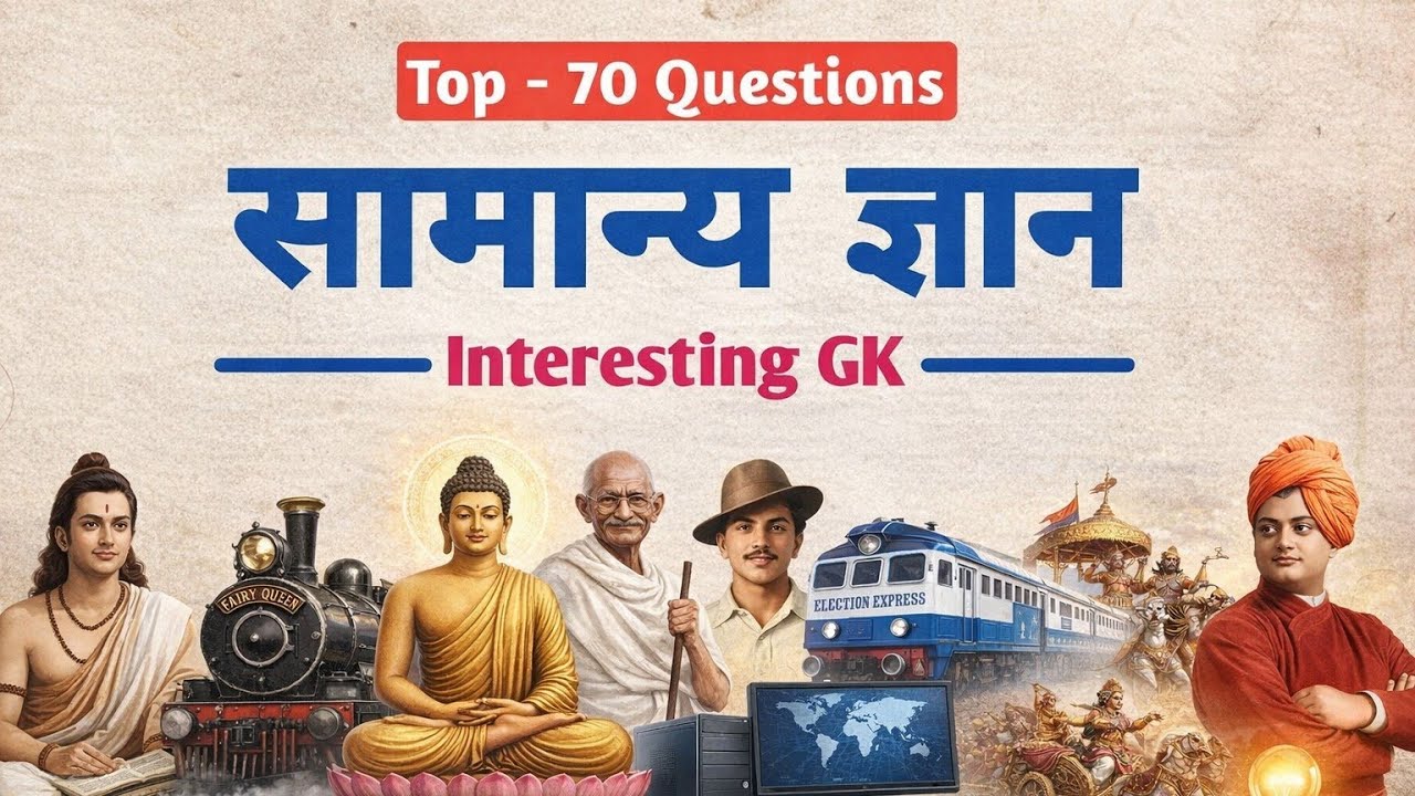 सामान्य ज्ञान | General Knowledge | GK for Competitive Exams 