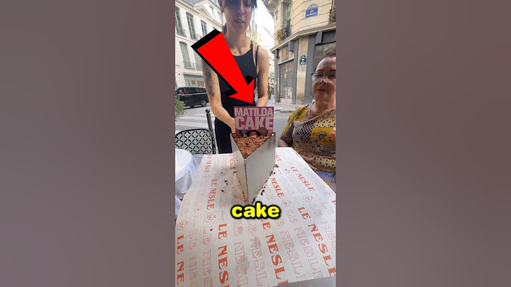They Recreated the Matilda Cake 😳