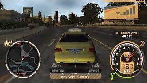 NFSMW Hard Razor Milestones with a TAXI