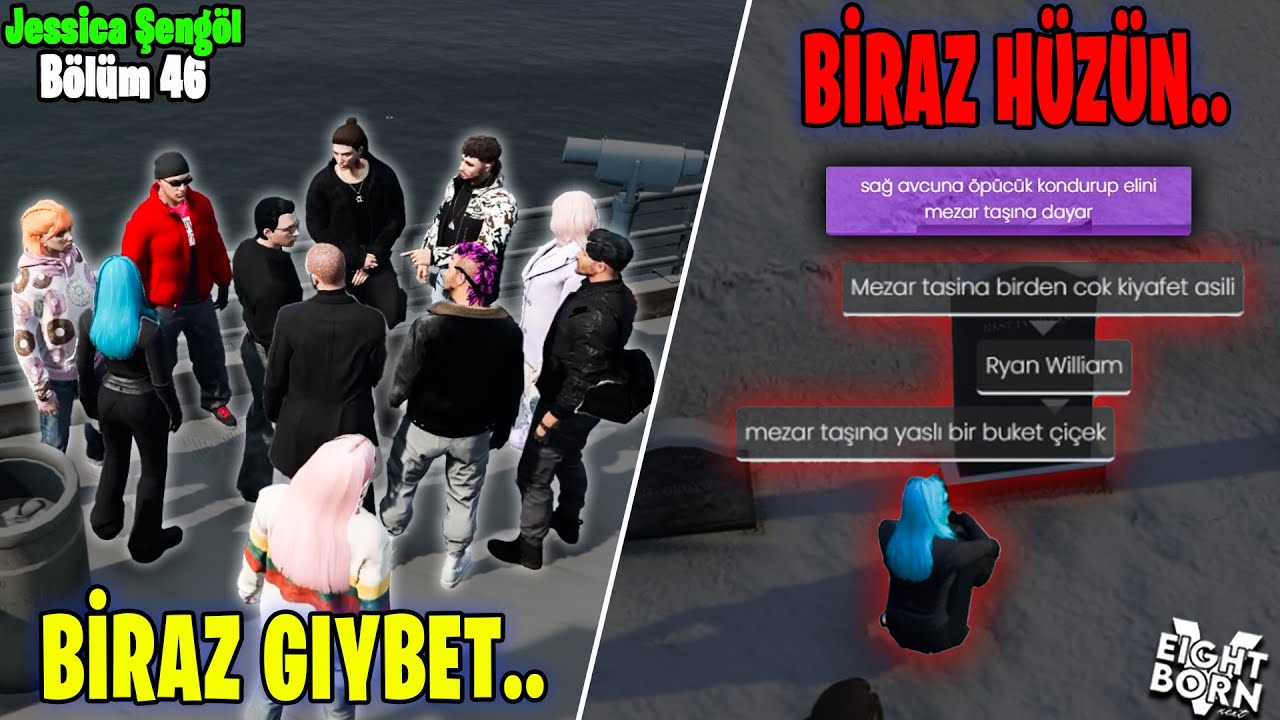 HÜZÜN VE DEDİKODU BİR ARADA.. EightBornV Next | Jessica Şengöl 46. Bölüm GTA 5 FiveM