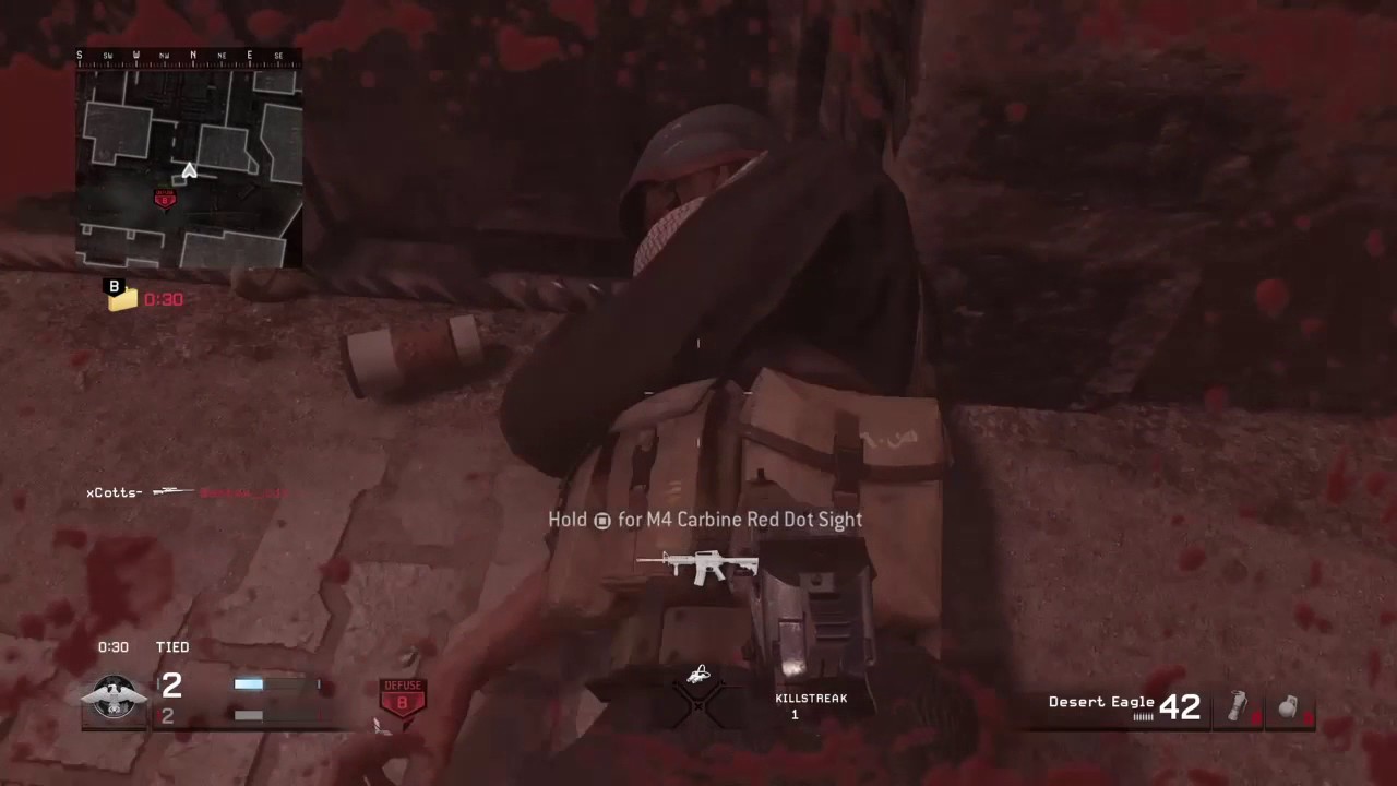 COD4 MW Remastered GBs S&D Clutch