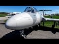 Private L-29 Delfin (L29) low pass & landing in Gatineau (YND, CYND)