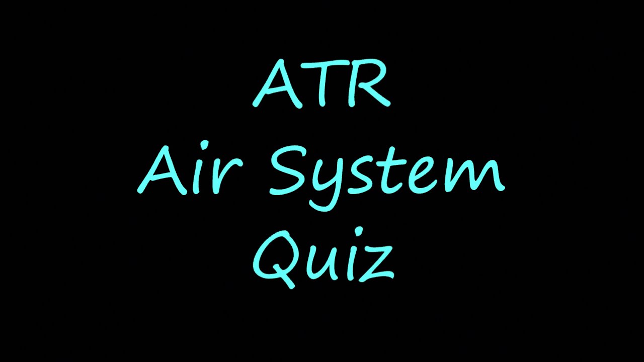 ATR Air systems - Can you beat the clock?