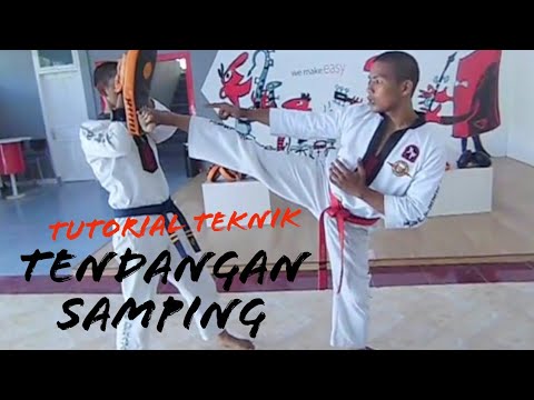 Tutorial Teknik Tendangan Samping #viral #populer