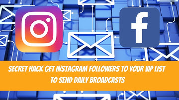 Instagram Chatbot List Building Tutorial Secret Hack Builderall Tutorial