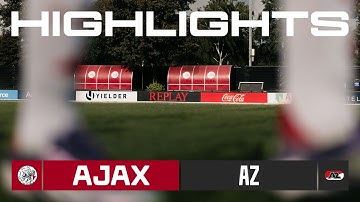 Big win with loads of quality goals! ❌❌❌ | Highlights Ajax O16 - AZ O16