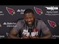 Budda Baker joins the media from Dignity Health Training Center.