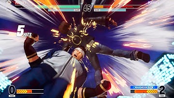 KOF XV SHINGO vs KYO:The King of Fighters XV kof15 SNK fighting game NEOGEO