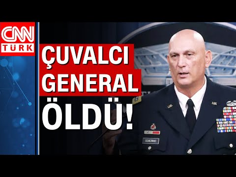 Türk askerinin kafasına çuval geçiren komutan Odierno öldü!