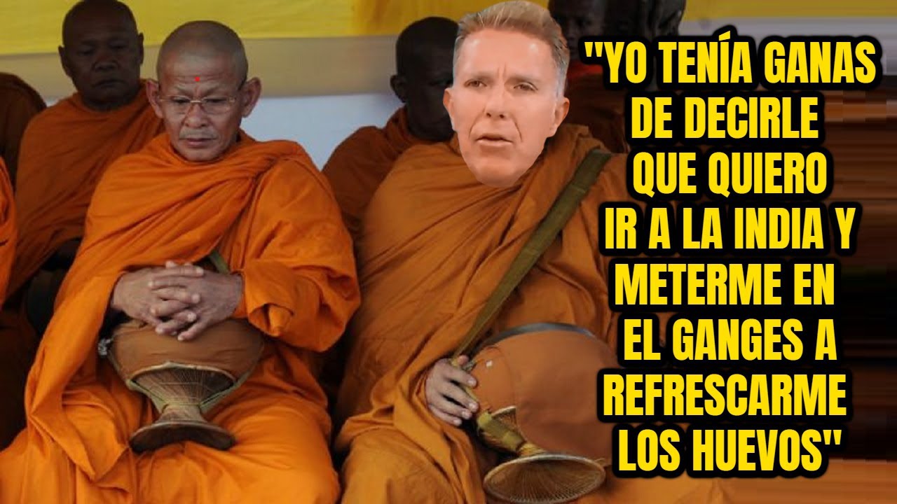 Fantanécdota contando la película y no la foto de cuando se encontró con un monje Swami