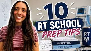 10 Tips to Prepare for Your First Semester of Respiratory Therapy School 