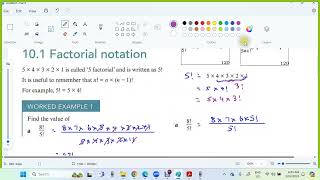 10 1 Factorial notation 0 worked example 1