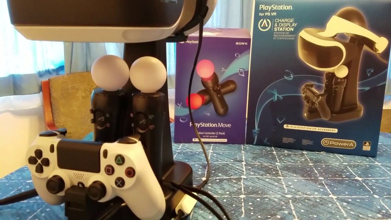 Trofast kobling I virkeligheden PS VR:Charging Station & PS Move Controllers Setup & my thoughts - YouTube