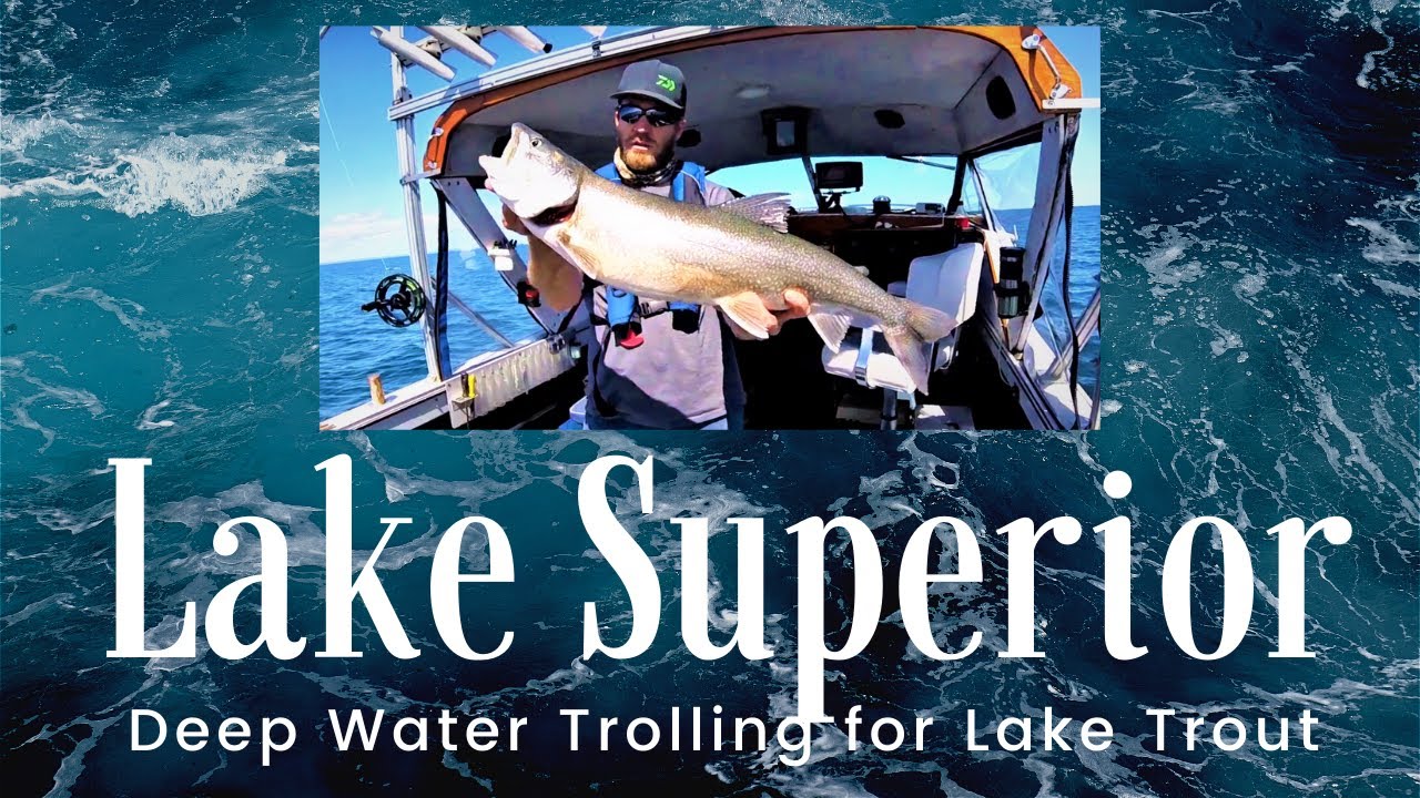 Lake Superior Lake Trout Fishing Motor troubles on Lake Superior