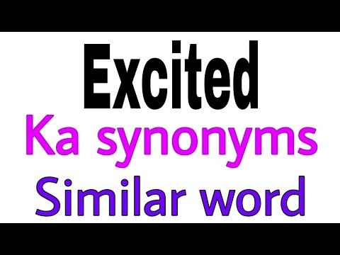 Synonyms Of  Exited |  Exited Ka Synonyms | Similar Word Of  Exited | Synonym Of  Exited