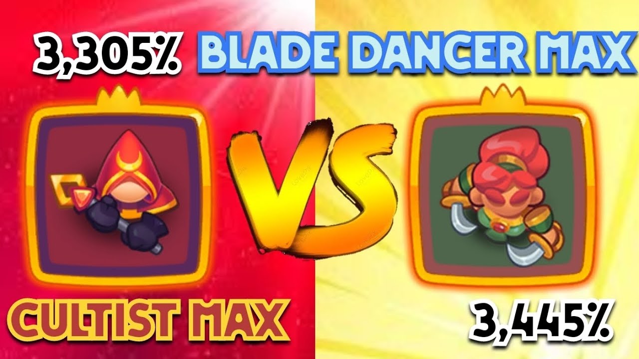 Rush Royale โหมด PvP Cultist Max vs Blade Dancer MAX "อย่ามาดูหมิ่น