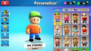 Jogando Stumble Guys