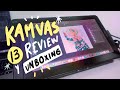 ¿Usar una tableta para dibujo? Huion Kamvas 13 review - Andreaga