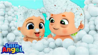 Bubble Bath Brothers Little Angel Kids Songs Moonbug Mornings