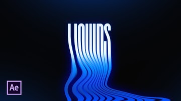 After Effects Tutorial - Liquid Melting Text Effect in After Effects (Free Project)