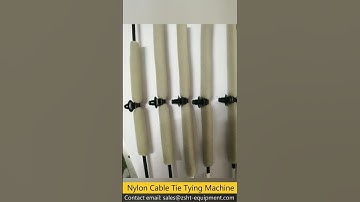 Automatic Nylon Cable Tie Tying & Bundling Machine for automotive wiring harness assembly