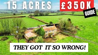 £350K for THIS 15 Acre Farm in Somerset...But The Agents Got It So Wrong