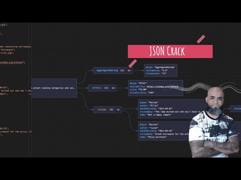 Visualiza archivos Json y XML con JSON Crack | Russ Madrigal