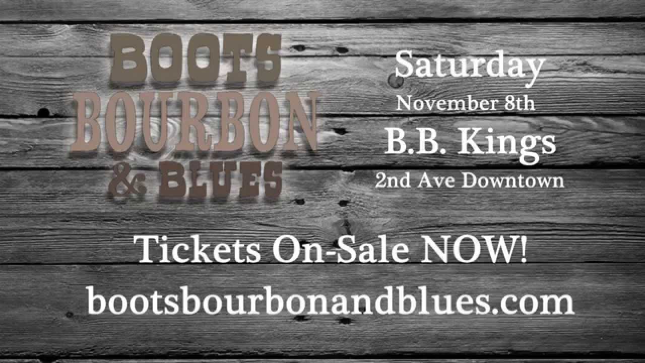 Boots, Bourbon & Blues - Tickets On-Sale Now - YouTube