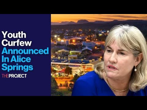 Youth Curfew Announced In Alice Springs - YouTube