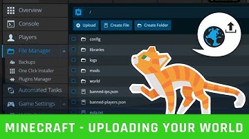 Minecraft - Uploading a World to the Server