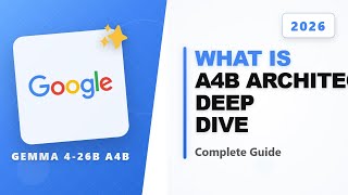 What is the "A4B" in Gemma 4-26B? (Architecture Deep Dive)