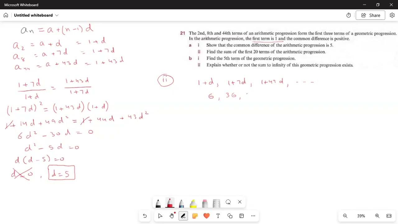 0606/21/m/j/21 Q21 Chapter 11 Add Math Sue Pemberton 3rd edition | Past Paper Questions | IGCSE