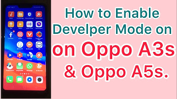 how to enable developer mode on oppo a5s ! what is develper mode