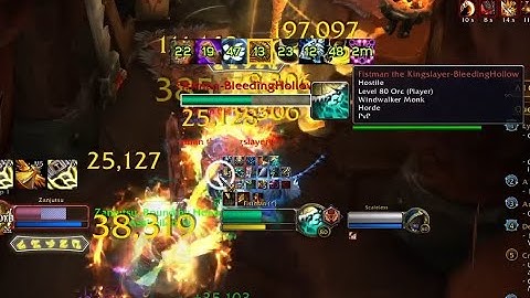 Retribution Paladin VS Windwalker Monk (Battleground Blitz) WoW: The War Within - Season 2